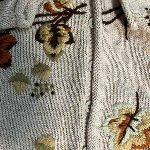 Vintage Embroidered Cardigan - PL - Picture 5 of 9
